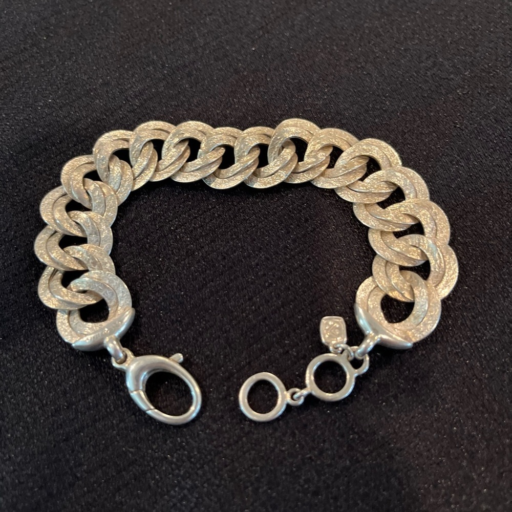 Retired Silpada Chicest Bracelet Sterling Silver